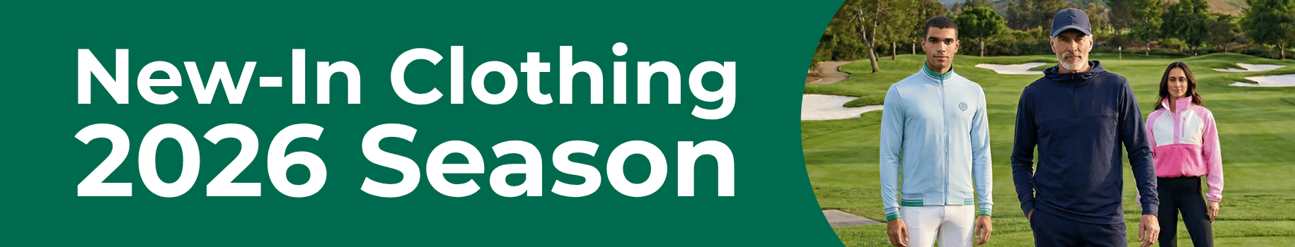 New Season Golf Clothing